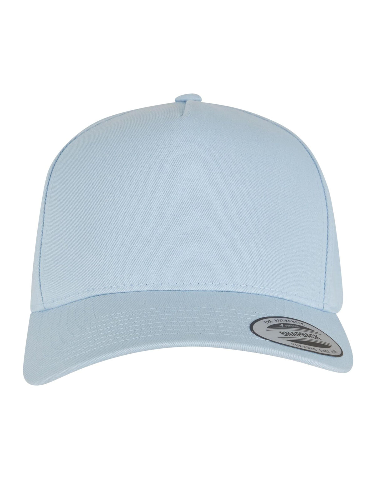 Flexfit 7707 5 Panel Curved Classic Snapback - Light Blue