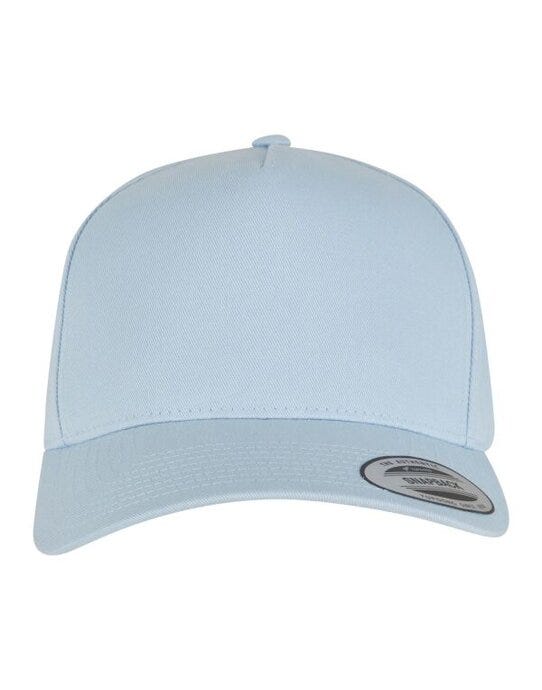 Flexfit 7707 5 Panel Curved Classic Snapback - Light Blue