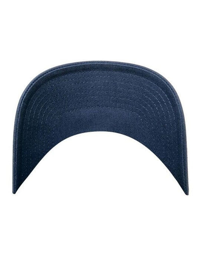 Flexfit 7707 5 Panel Curved Classic Snapback - Navy