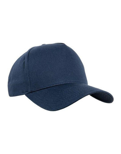 Flexfit 7707 5 Panel Curved Classic Snapback - Navy