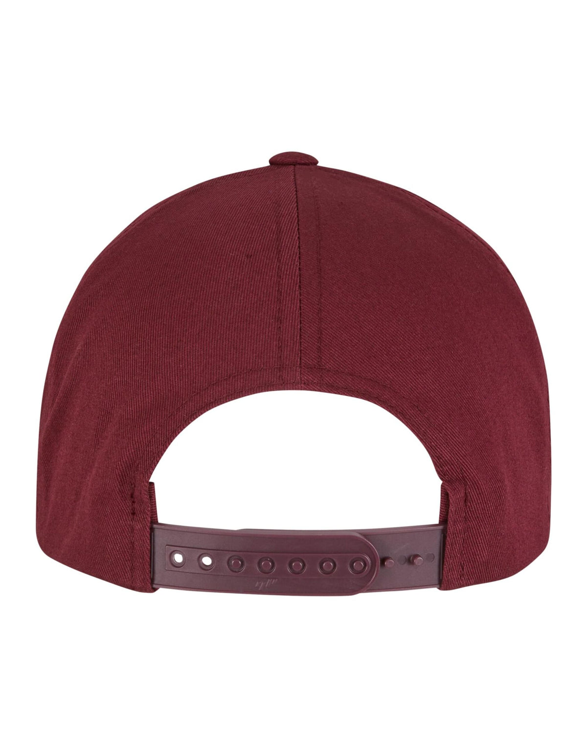 Flexfit 7707 5 Panel Curved Classic Snapback - Maroon