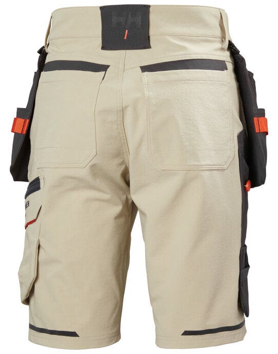 Helly Hansen 77578 Kensington Service Shorts - Sand/Ebony