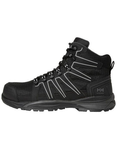 Helly Hansen 78422 Manchester Mid Safety Boot - Black/ Grey