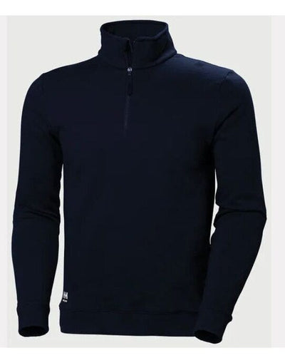 Helly Hansen 79325 Classic Half Zip Sweatshirt - Navy Blue