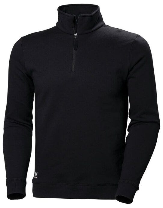 Helly Hansen 79401 Classic 2.0 1/2 Zip Sweat - Black