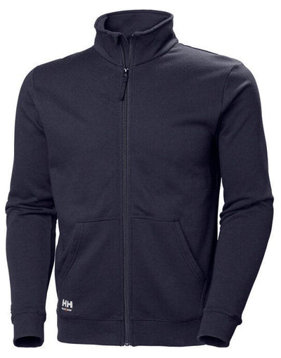 Helly Hansen 79402 Classic 2.0 Zip Sweatshirt - Navy Blue