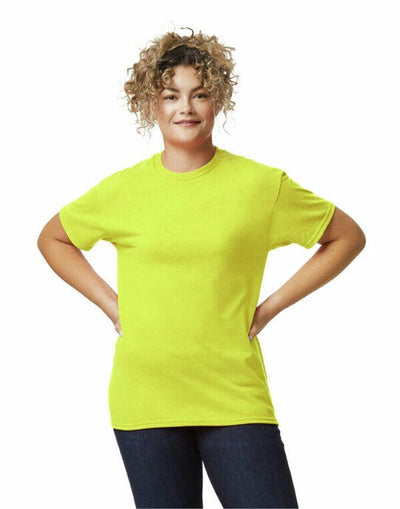 Gildan 8000 DryBlend Adult T-Shirt - Safety Green