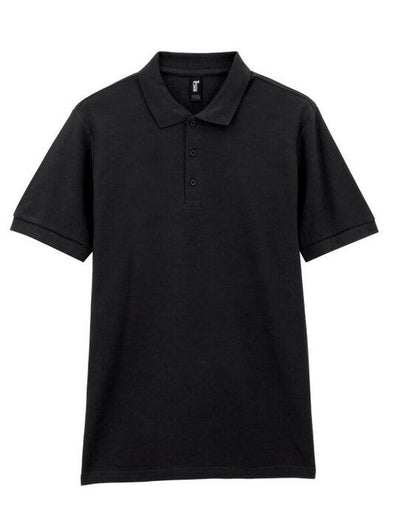 Gildan 85800 Premium Cotton Adult Pique Polo - Black