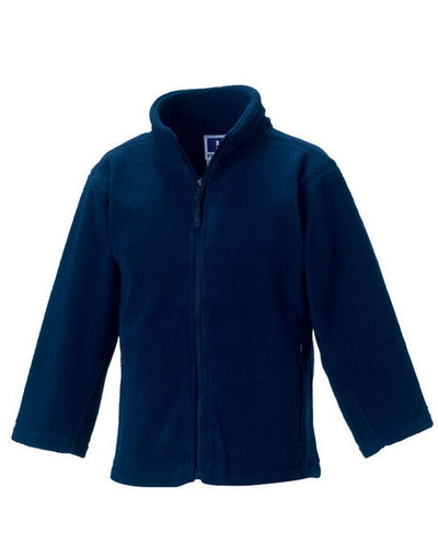 Russell Athletic 8700B Russell Kids FZ Outdoor Fleece - French Navy