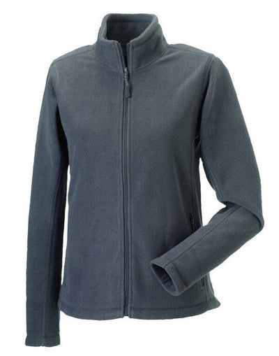 Russell Athletic 8700F Russell Ladies Full Zip Outdoor Fleece - Convoy Grey