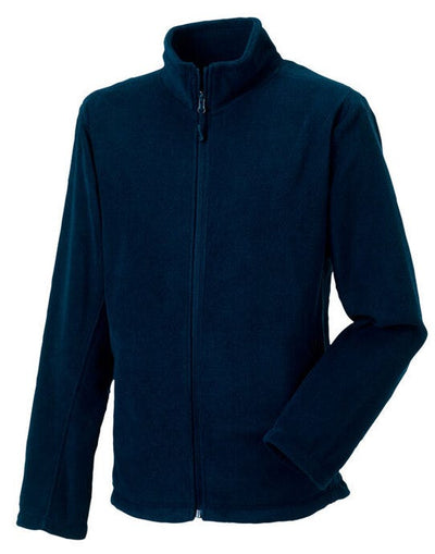 Russell Athletic 8700M Russell Mens Full Zip Outdoor Fleece - French Navy