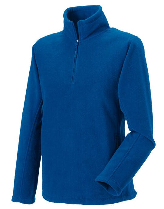 Russell Athletic 874M Russell 1/4 Zip Outdoor Fleece - Bright Royal