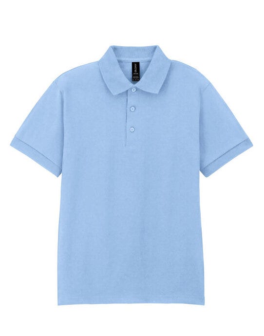 Gildan 8800 DryBlend Adult Jersey Polo - Light Blue