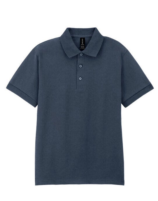 Gildan 8800 DryBlend Adult Jersey Polo - Dark Heather