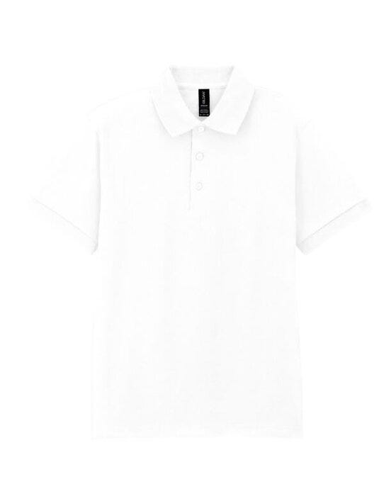 Gildan 8800 DryBlend Adult Jersey Polo - White