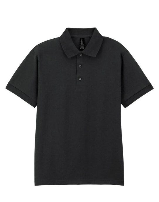 Gildan 8800 DryBlend Adult Jersey Polo - Black