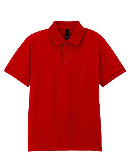 Gildan 8800 DryBlend Adult Jersey Polo - Red