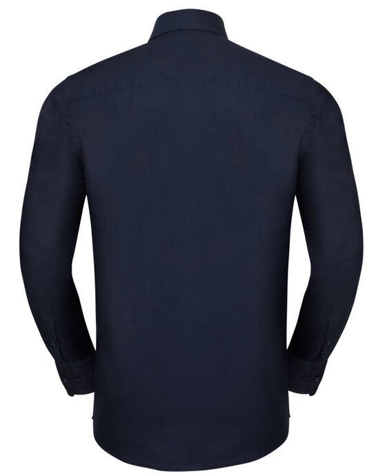 Russell Athletic Collection 922M Russell Collection Men LS Tailor Oxford - Bright Navy