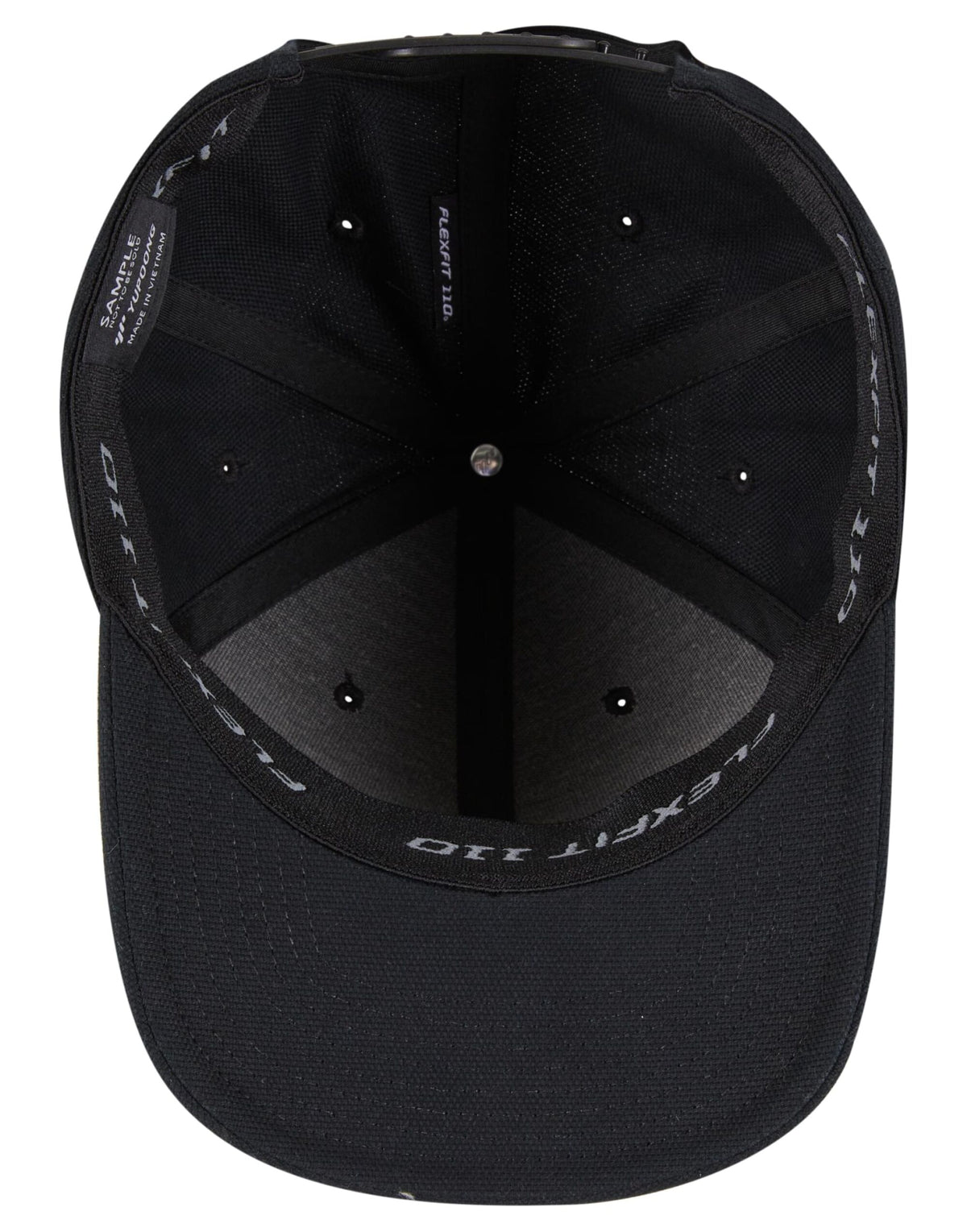 Flexfit 9293 110 Curved Snapback - Black