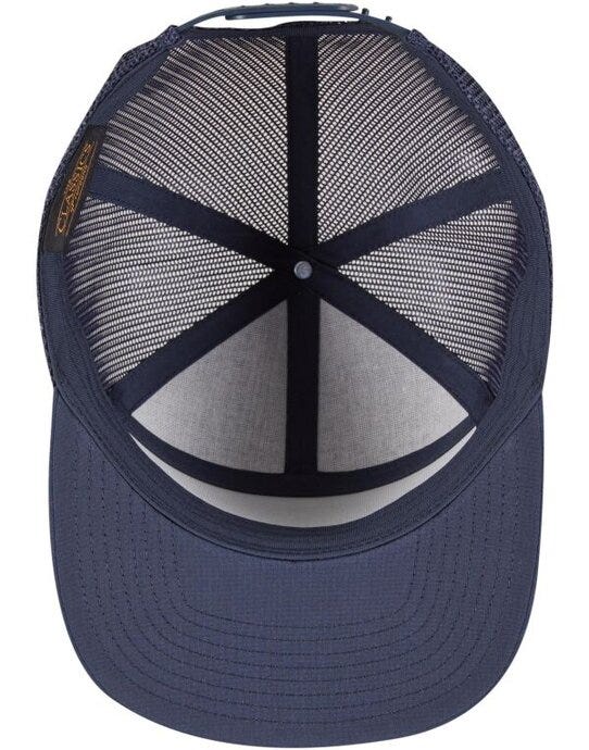 Flexfit 9294 7 Panel Classic Trucker Cap - Navy/Navy