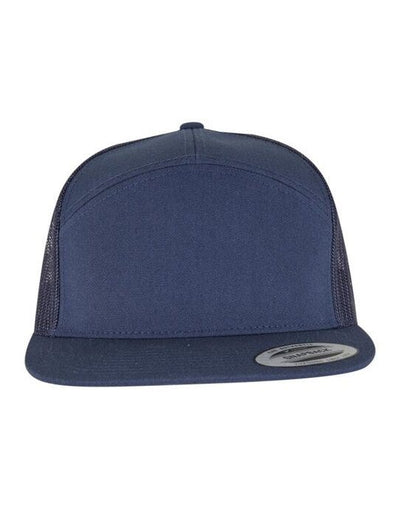 Flexfit 9294 7 Panel Classic Trucker Cap - Navy/Navy