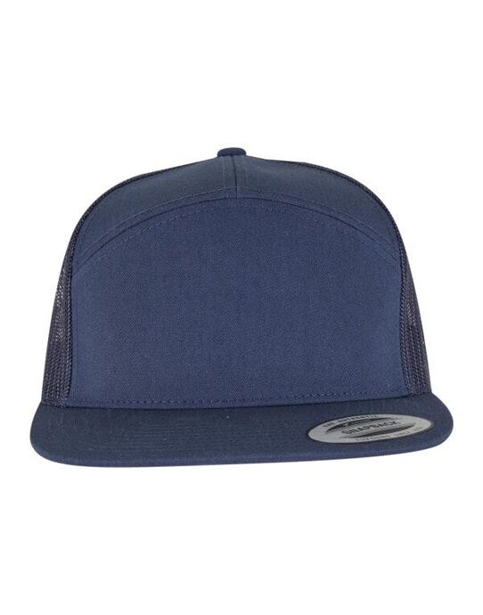 Flexfit 9294 7 Panel Classic Trucker Cap - Navy/Navy