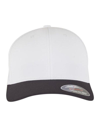 Flexfit 9295 Tech Water Repellent Cap - Black/White