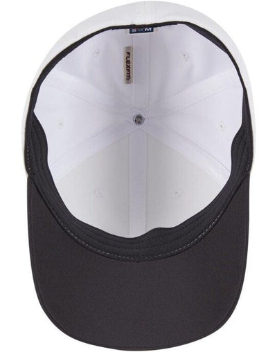 Flexfit 9295 Tech Water Repellent Cap - Black/White
