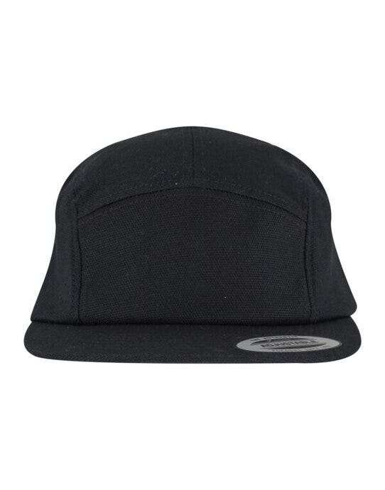 Flexfit 9297 Jokey Canvas Cap - Black