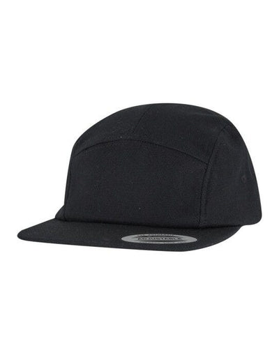 Flexfit 9297 Jokey Canvas Cap - Black
