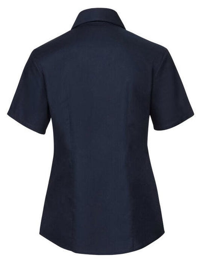 Russell Athletic Collection 933F Russell Collection Lady SS Tailor Oxford - Bright Navy