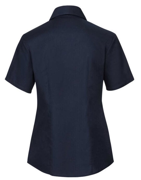 Russell Athletic Collection 933F Russell Collection Lady SS Tailor Oxford - Bright Navy
