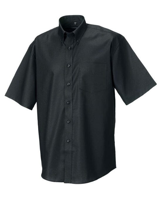 Russell Athletic Collection 933M Russell Collection Men SS Classic Oxford - Black