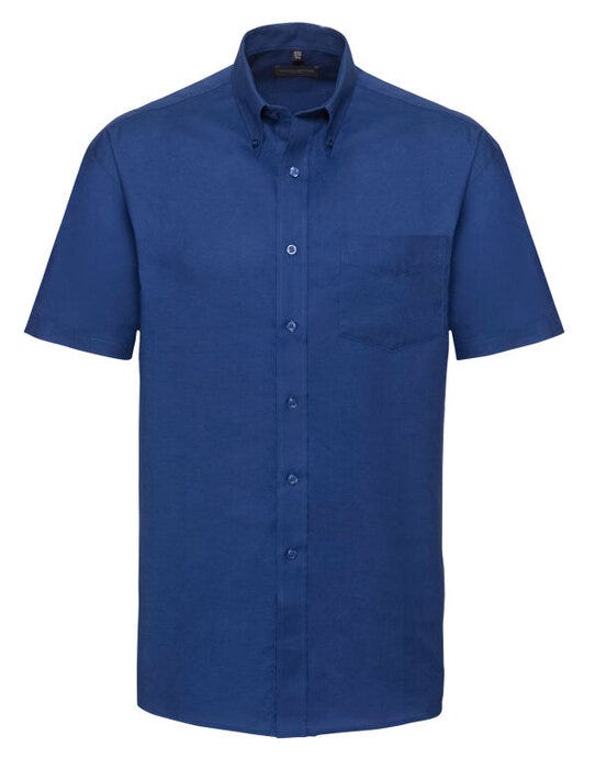 Russell Athletic Collection 933M Russell Collection Men SS Classic Oxford - Bright Royal