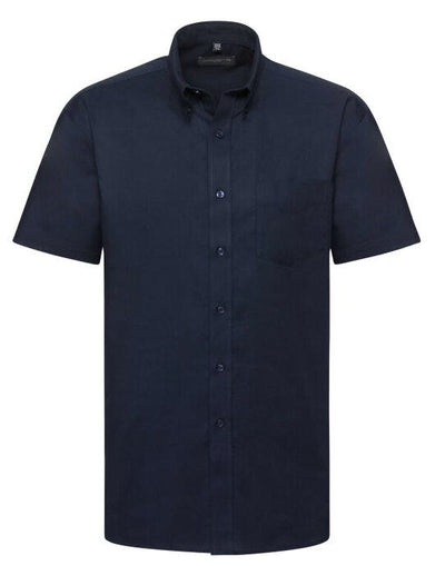 Russell Athletic Collection 933M Russell Collection Men SS Classic Oxford - Bright Navy