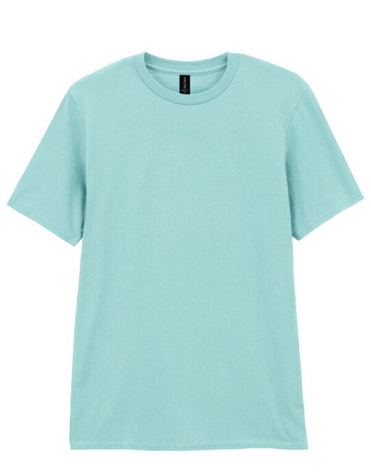 Gildan 980 Softstyle Adult T-Shirt - Teal Ice