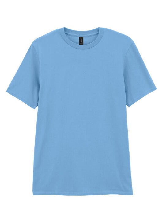 Gildan 980 Softstyle Adult T-Shirt - Baby Blue