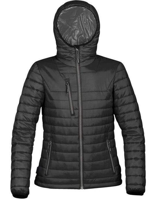 Stormtech AFP-1W Womens Gravity Thermal Jacket - Black/Charcoal