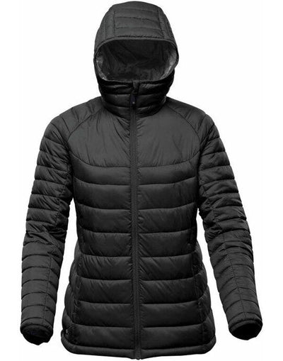 Stormtech AFP-2W Womens Stavanger Thermal Jkt - Black/Graphite