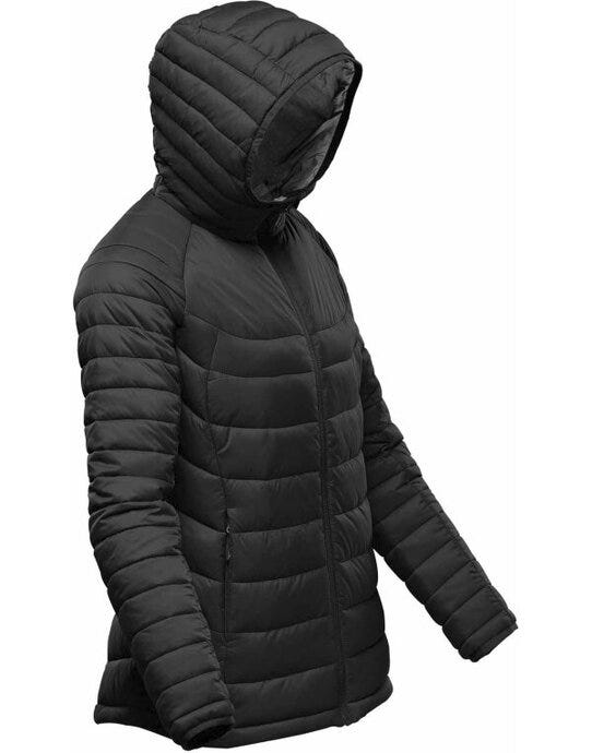Stormtech AFP-2W Womens Stavanger Thermal Jkt - Black/Graphite
