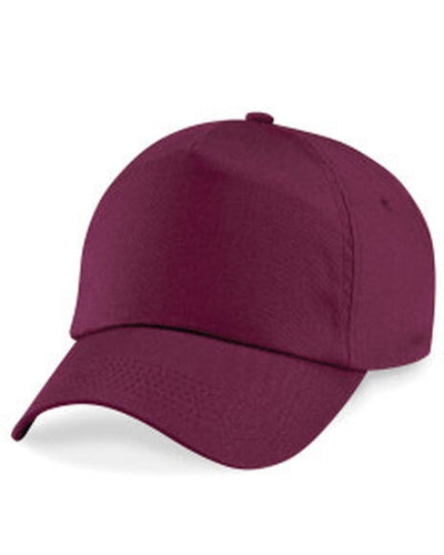 Beechfield B10 Original 5 Panel Cap - Burgundy