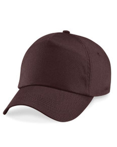 Beechfield B10 Original 5 Panel Cap - Chocolate