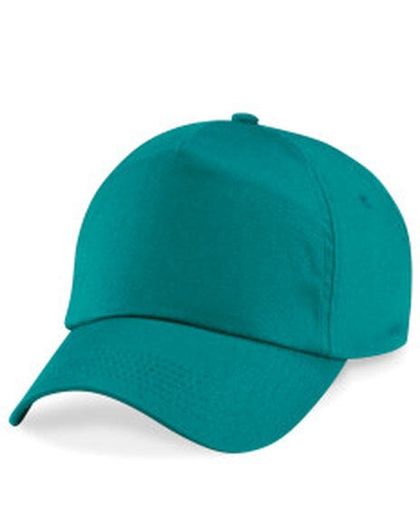 Beechfield B10 Original 5 Panel Cap - Emerald