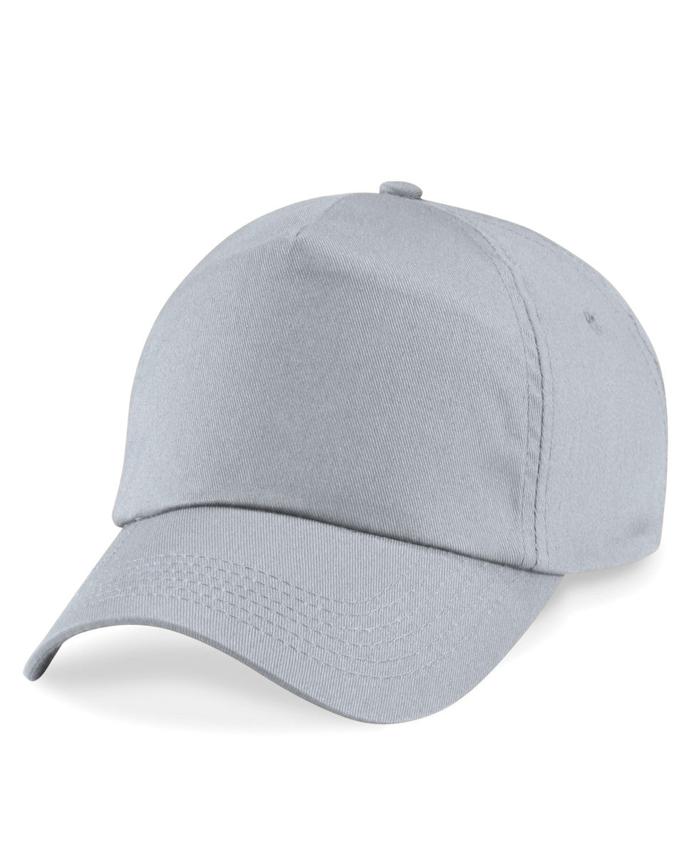 Beechfield B10 Original 5 Panel Cap - Light Grey