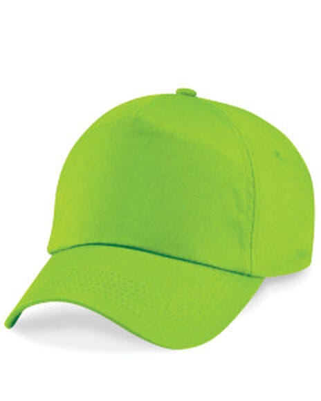 Beechfield B10 Original 5 Panel Cap - Lime