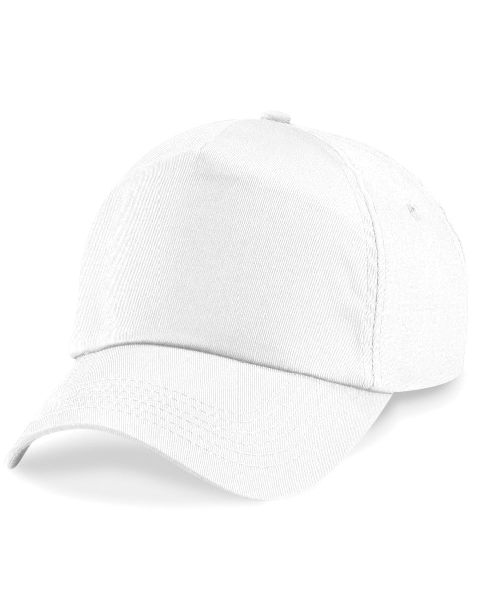 Beechfield B10 Original 5 Panel Cap - White