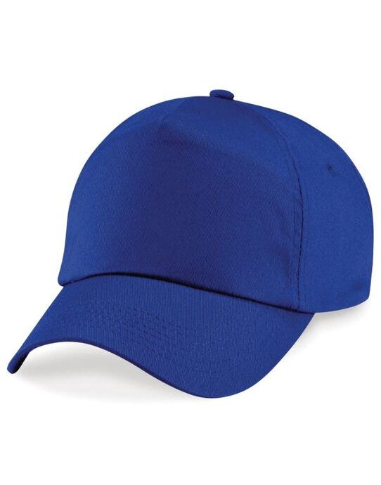 Beechfield B10 Original 5 Panel Cap - Bright Royal