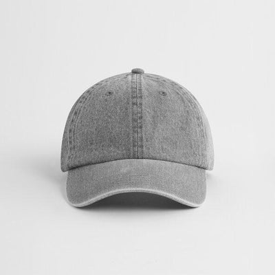 Beechfield B105 Denim Cap - Acid Grey