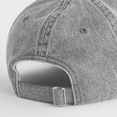 Beechfield B105 Denim Cap - Acid Grey