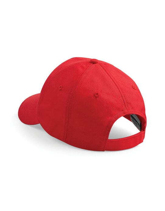 Beechfield B10B Junior Original 5 Panel Cap - Bright Red
